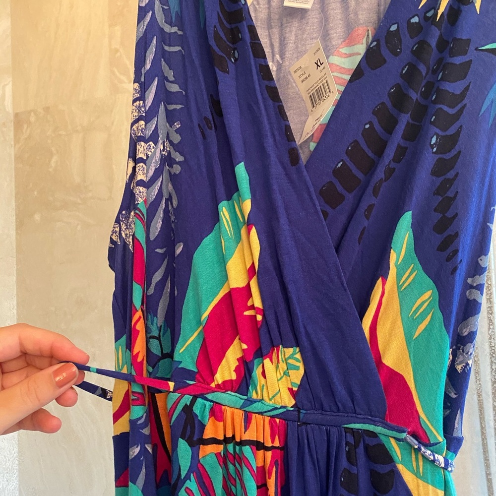 Tropical Maternity Dress